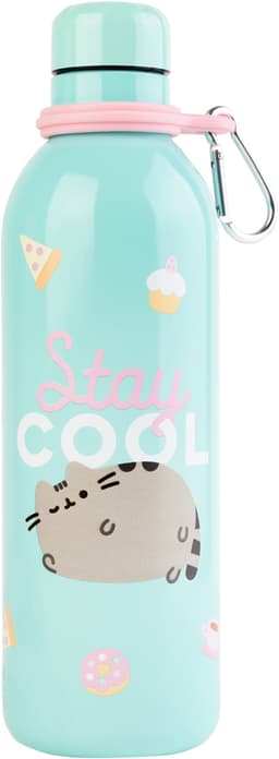 Grupo Erik Pusheen vandflaske i metal (Foodie, 500 ml)