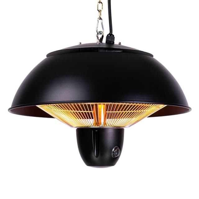 Fornorth Terrassevarmer Ceiling Heater Original 1500W fjernbetjening, sort