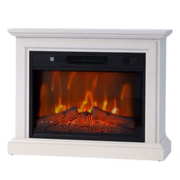 Lykke el pejs M, 2000W, hvid