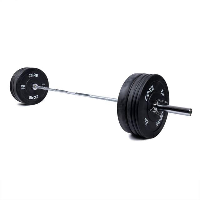 Core vægtstangssæt Bumper 100kg