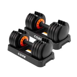 Core 2 x justerbar håndvægt, 50kg