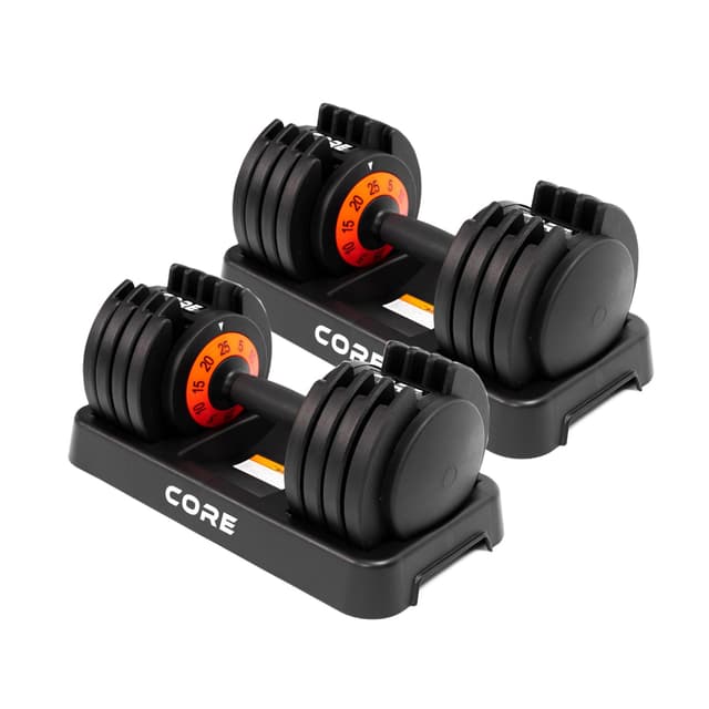 Core 2x Säädettävä käsipaino, 50kg