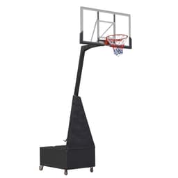 Prosport Basketballkurv med stativ, sammenleggbar 2.6 - 3.05m