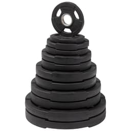 Master Fitness Painosetti Fitness Deluxe 115 kg, Levypainot Kumipäällyste