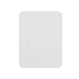 Selvklæbende plastre til tøjreparation, 10 stk Hvid