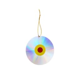 Reflekterende fuglebur Rund plate