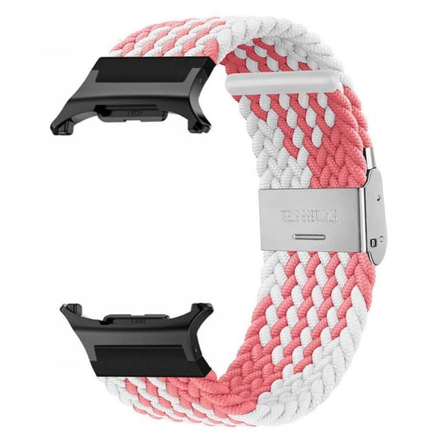 Punottu kellon ranneke Samsung Galaxy Watch Ultra (47mm) - Pinkwhite