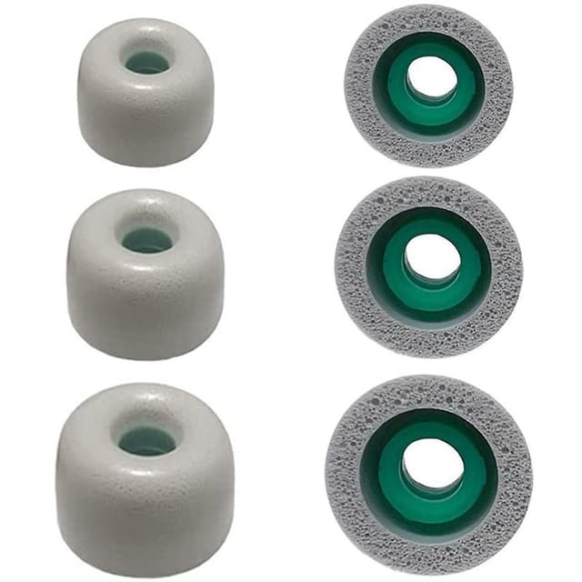 Öronkuddar Foam 6-pack Samsung Galaxy Buds FE - Grå