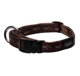 Hundhalsband K2 20mm/34-56cm choklad, Rogz