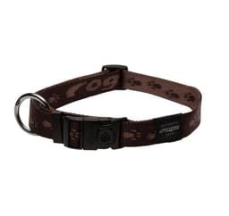 Hundhalsband Everest 25mm/43-70cm choklad, Rogz