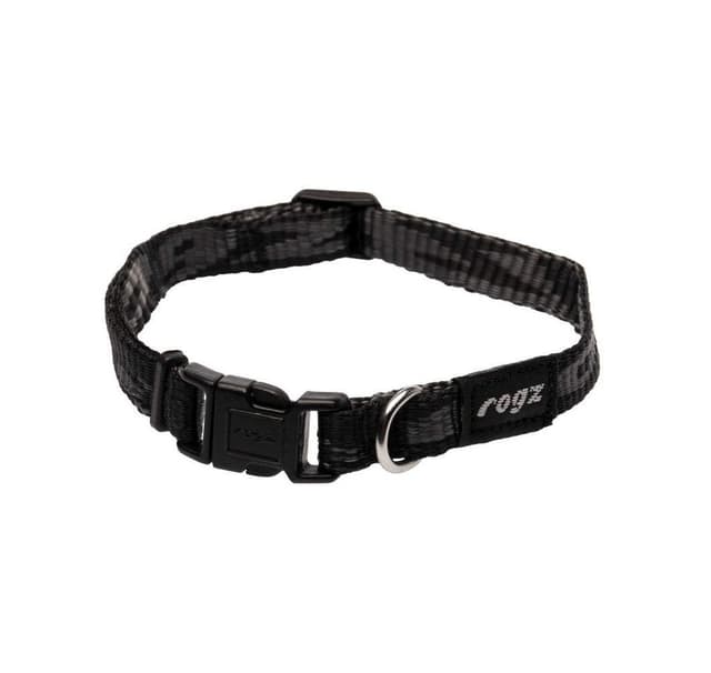 Hundhalsband Kilimanjaro, 11mm/20-31cm, svart, Rogz