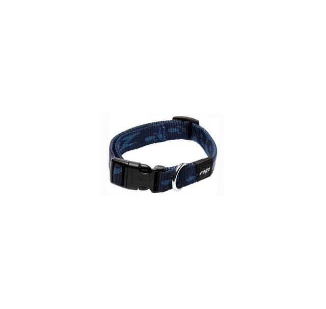 Hundhalsband Matterhorn 16mm/26-40cm marinblå, Rogz