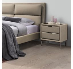 Nattställ LENA 50,5x41xH54cm, beige