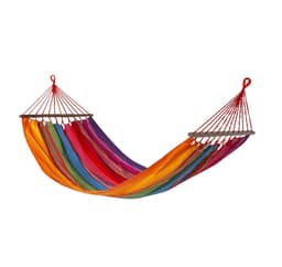 Hengekøye NIKOLINA rød stripete