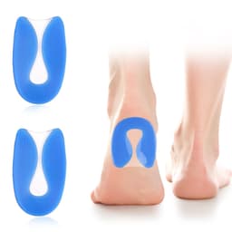 Silikone Soft Heel Cups Sko-indlægssåler M