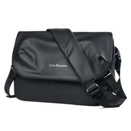 Lett crossbody-veske med stor kapasitet Sort