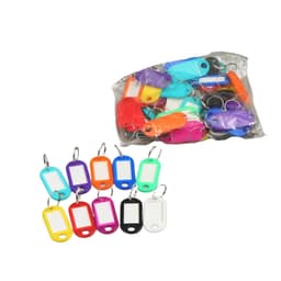 Multifunksjonell nøkkelring (50 pakke) Flerfarget