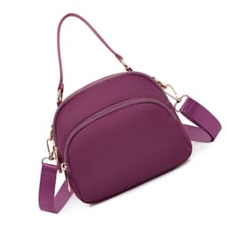 Mini crossbody-mobilveske Lilla