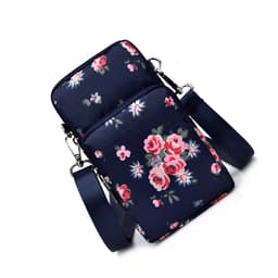 Mångsidig Mini Crossbody Telefonväska Blå