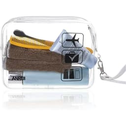 Clear Cosmetic Bag - Genomskinlig sminkväska för resor Transparent
