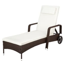 Polyrattan solseng Caroline - sort/brun