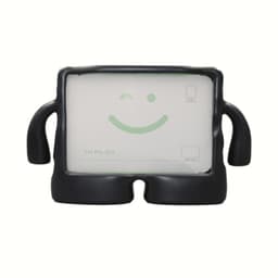 SKALO iPad 10.2 3D Cartoon Barnskal - Svart