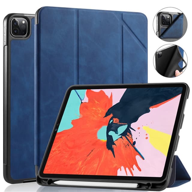 DG MING iPad Pro 11"" See Series Trifold Fodral - Blå