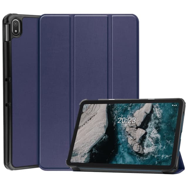 SKALO Nokia T20 Trifold Fodral - Mörkblå