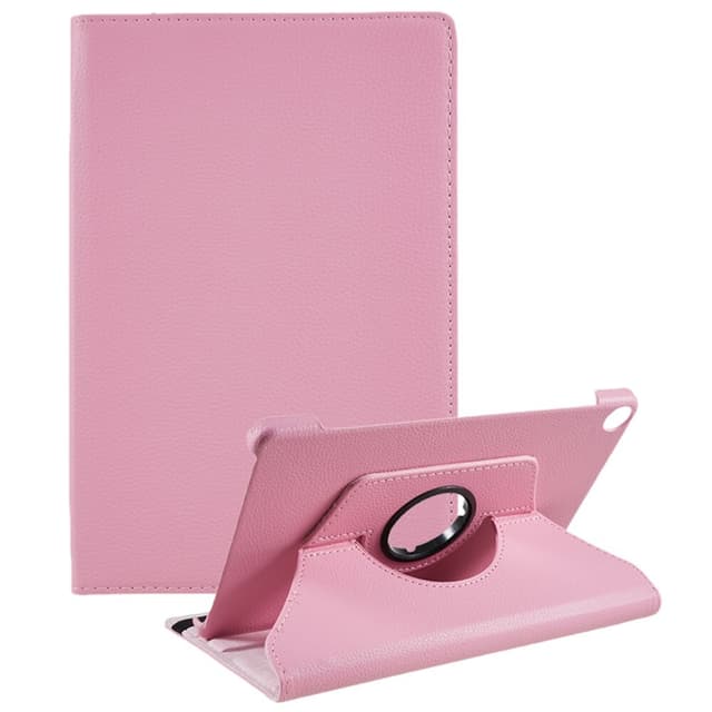 SKALO Lenovo Tab M10 (Gen 3) 360 Litchi Fodral - Rosa