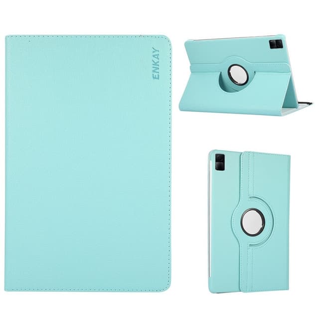 SKALO Xiaomi Redmi Pad 360 Litchi Flip Cover - Turkis