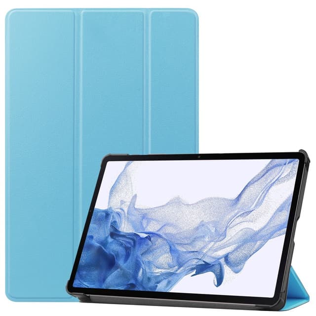 SKALO Samsung Tab S8 Trifold Flip Cover - Turkis