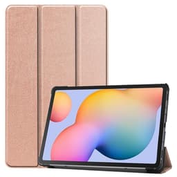 SKALO Samsung Tab S6 Lite Trifold Suojakotelo - Ruusukulta