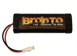 7.2V 3000mAh - Bronto SP - Ni-Mh - Tamiya plugg