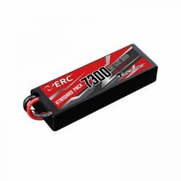 2s  7300mAh - 100C - Sunpadow ERC LiPo - Deans