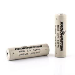 RadioMaster 2500mah 3.7V Li-Ion 18650 2stk