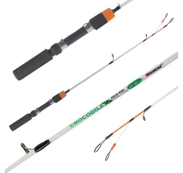 Isfiskestang SWD Krokodille 0,63m 30-60g med nikk