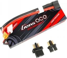 2s  5300mAh - 60C - Gens Ace Hardcase Multiplugg