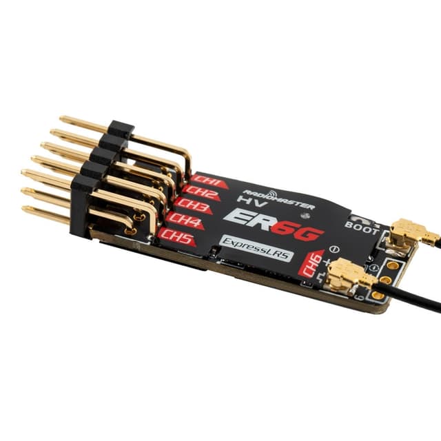 Radiomaster ELRS ER6G 6ch PWM Reciver 2.4GHz