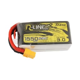 4s  1550mAh -120C- Gens Ace Tattu R-line 3.0 XT60