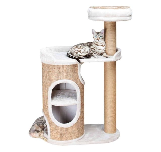 Cat Tower Falco 117cm lysegrå