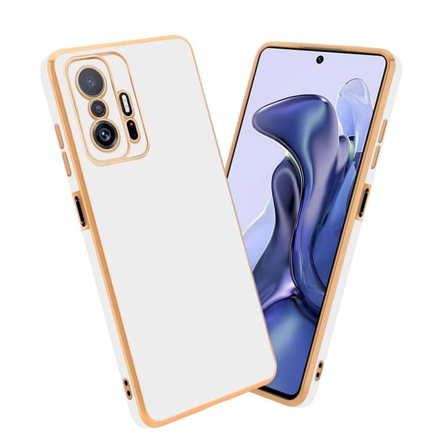 Xiaomi 11T / 11T PRO Skal Fodral Case (Vit)