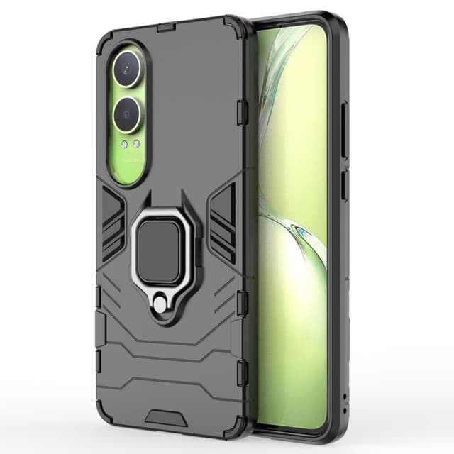 SKALO OnePlus Nord CE4 Lite 5G Armor Hybrid Metallring skal - Svart