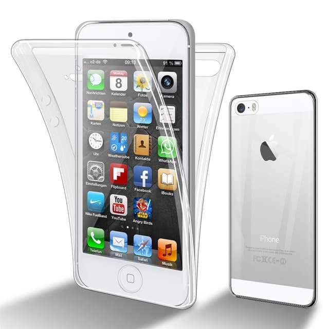 Skal iPhone 5 / 5S / SE 2016 Fodral Case (Transparent)