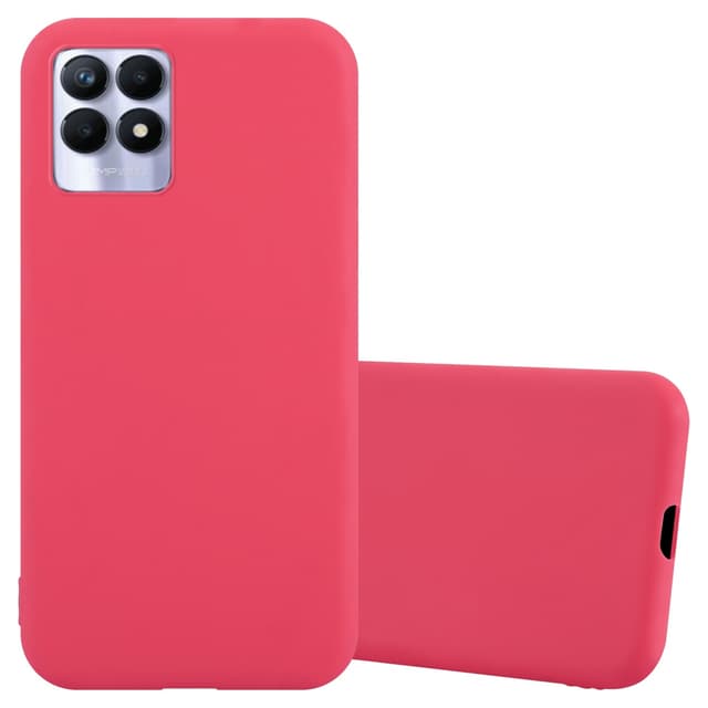 Cover Realme 8i / Narzo 50 4G Etui Case (Rød)