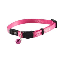 Katthalsband Kiddycat Hearts 8mm/16,5-23cm, rosa