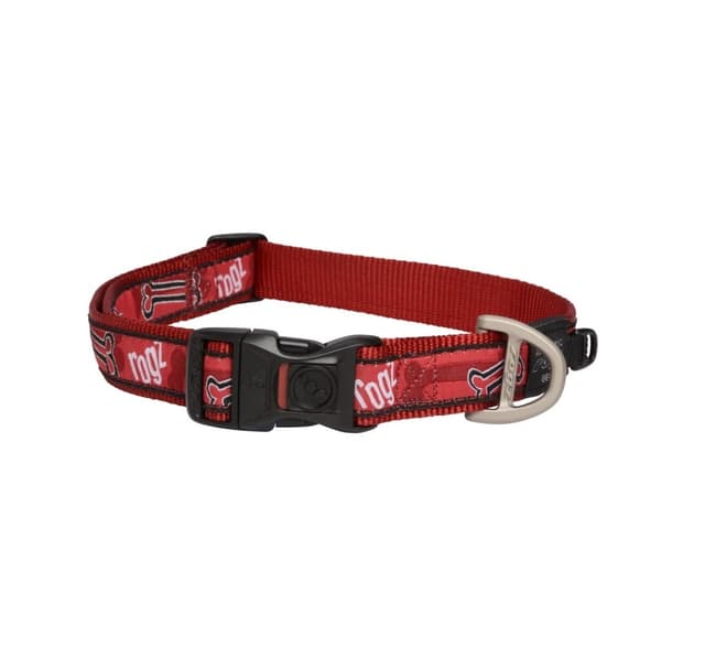 Armed response XL krage Red Bone 25mm/43-70cm, Rogz