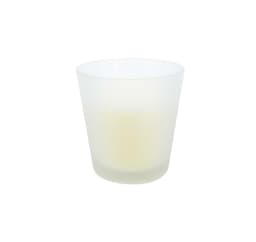 Glasljus HOME AROMA H7cm, vit