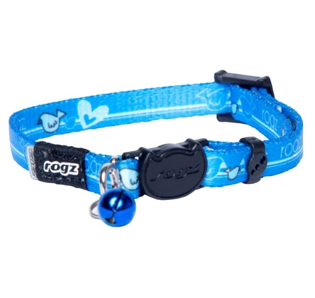 Katthalsband kiddycat kungliga fåglar 20-31cm/11mm, Rogz