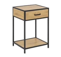 Sengebord SEAFORD 42x35xH63cm, eik