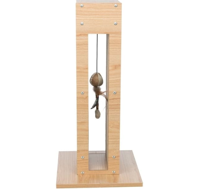 Skrapstolpe 62cm, med leksak, Trixie